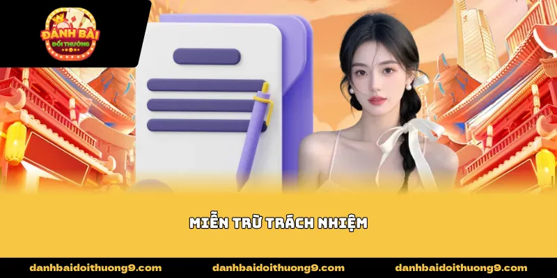 Miễn trừ trách nhiệm